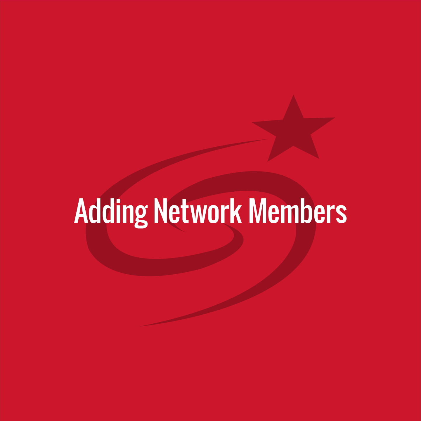 Module 4 – Adding Network Volunteers